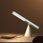 Geometric Reading Table Lamp Magnetic Wireless LED - White