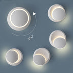 Moon Bedside Lamp Night Light Soft Glow USB Rechargeable