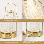 USB Rechargeable LED Table Lamp Cordless