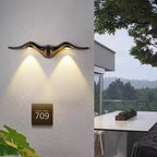 Outdoor LED Doorplate Wall Lamp, Die-Cast Aluminum, 220V