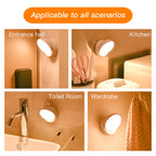 Motion Sensor Night Light LED White