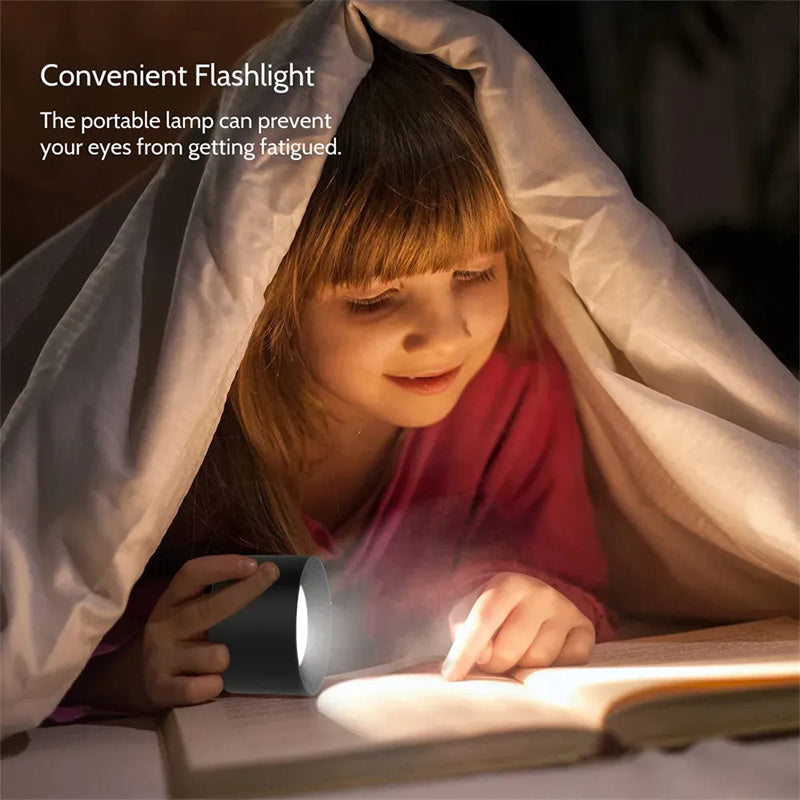 Magnetic LED Table Lamp USB Recharge 360 Rotate Remote Control
