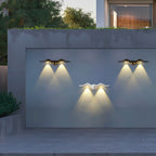 Outdoor LED Doorplate Wall Lamp, Die-Cast Aluminum, 220V