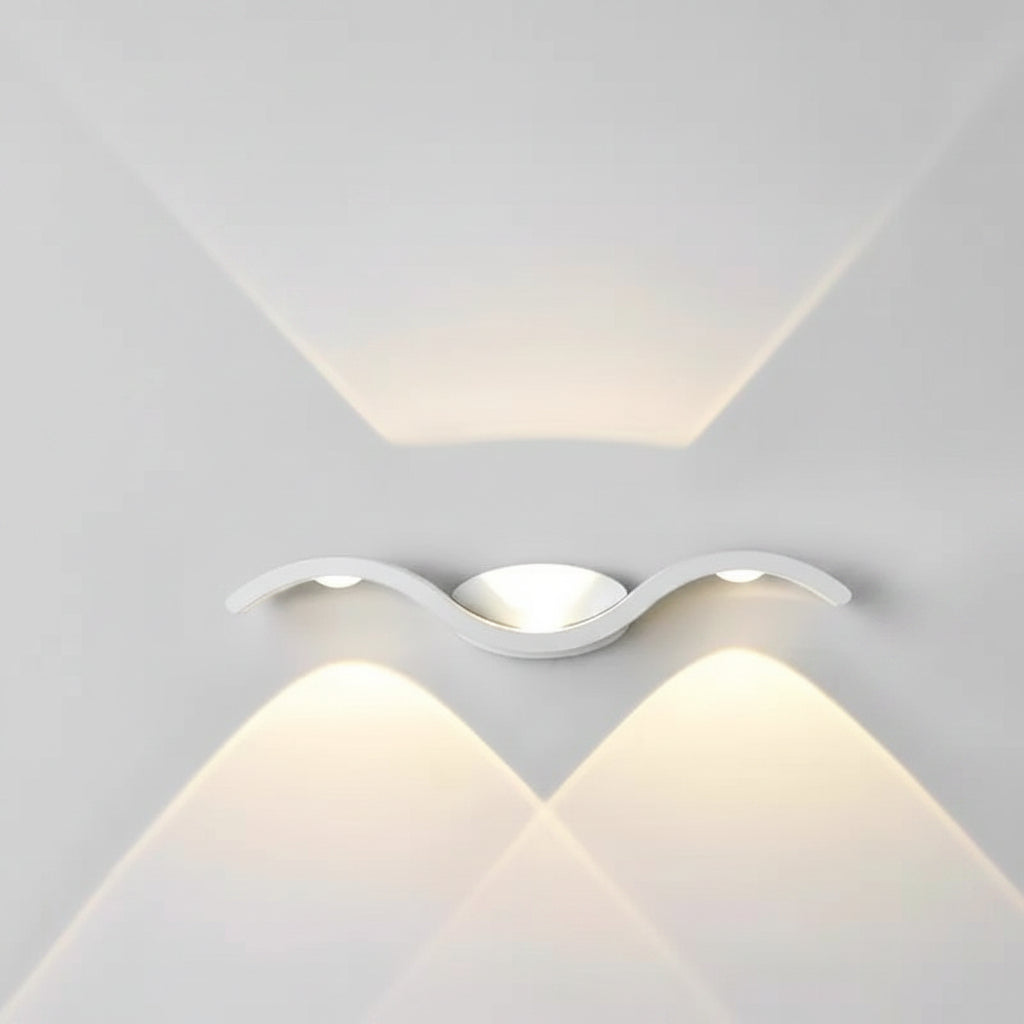 Simple LED Wall Lamp Doorplate Lamp Outdoor Waterproof