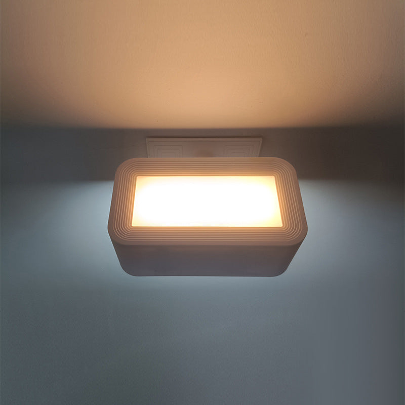 Double-Sided Bedside Lamp Touch Adjustable USB Rechargeable