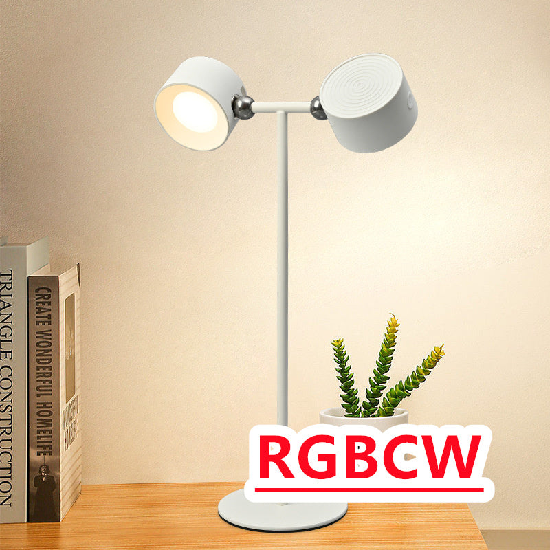 Magnetic LED Table Lamp USB Recharge 360 Rotate Remote Control