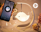 Multi-Color Bird Lamp and Stepless Dimming White