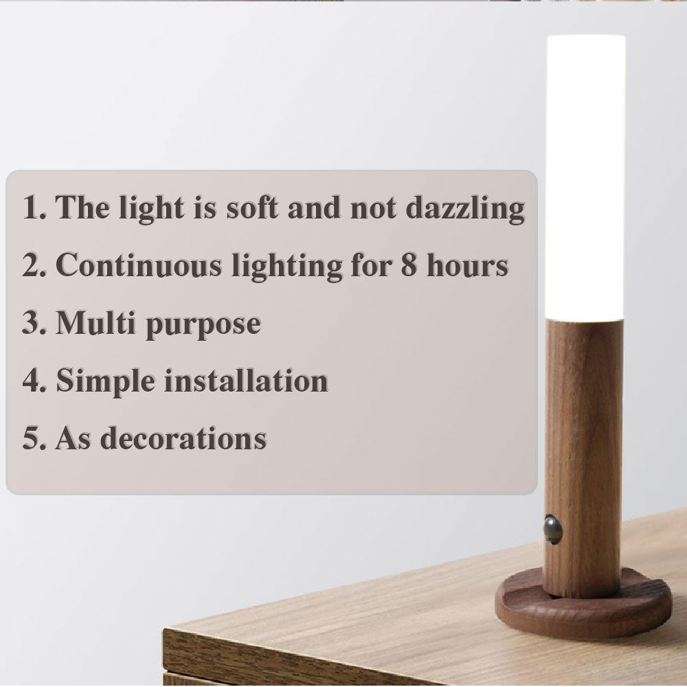 Motion Sensor Wall Light Cabinet Lamp USB Rechargeable