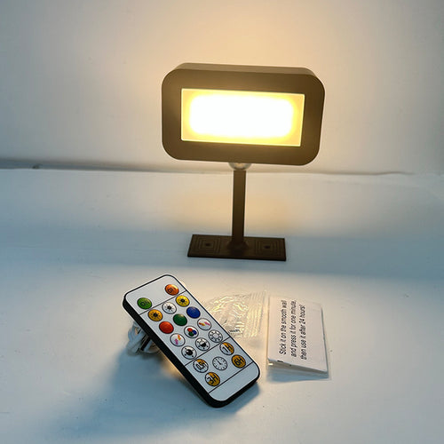 double-sided bedside lamp black RGB remote control