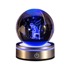 Crystal Ball Night Lamp 3D Luminous Gradient