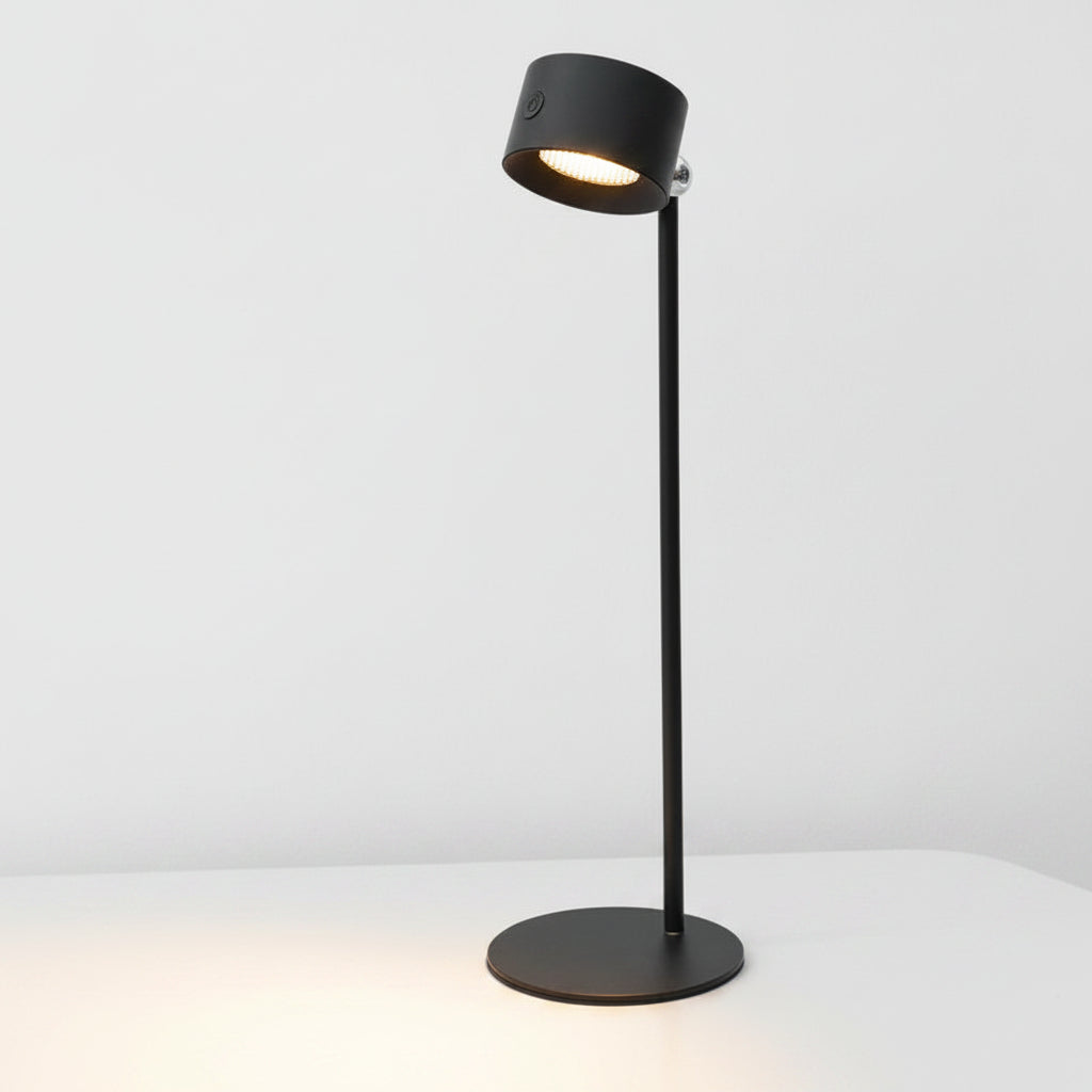 magnetic LED table lamp tricolor black