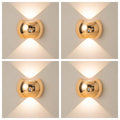 magnetic motion sensor wall light gold 4pcs