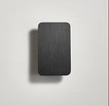 minimalist wall lamp LED brushed black