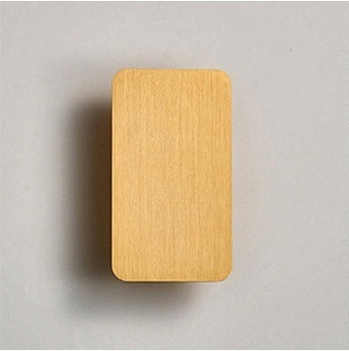 minimalist wall lamp LED brushed gold