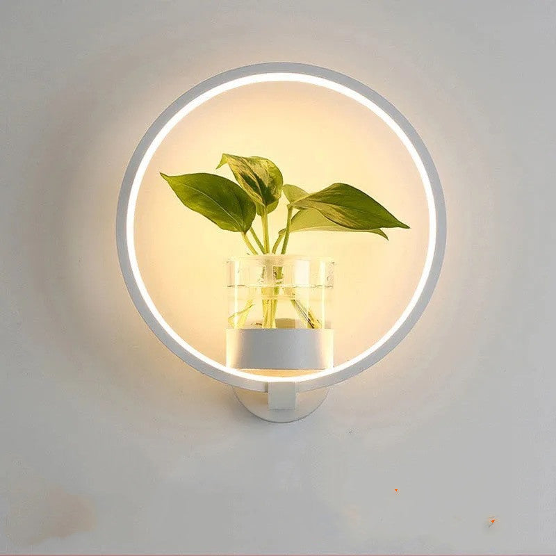 modern decorative wall lamp round W