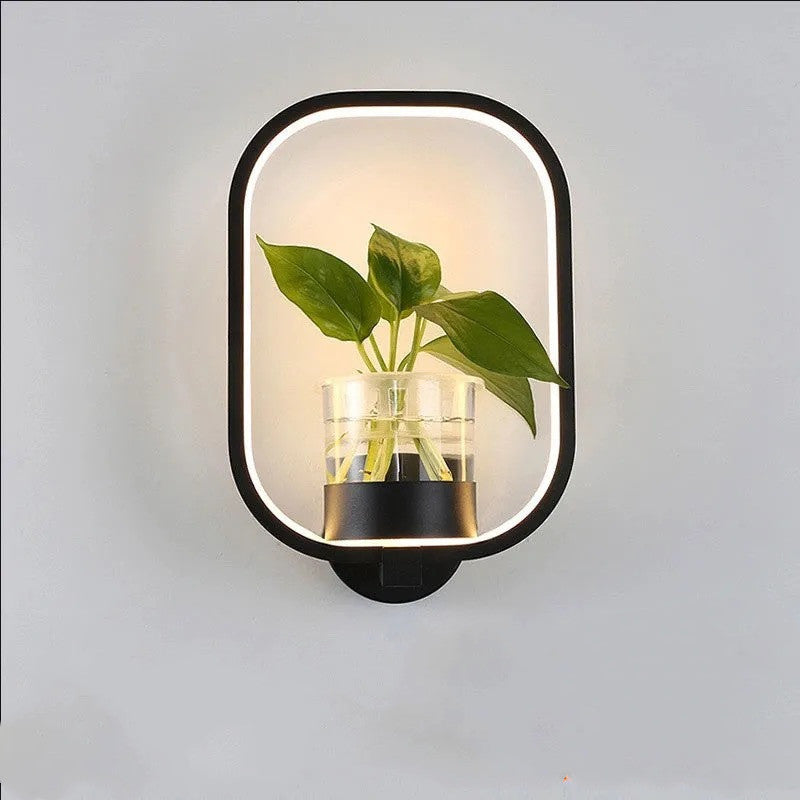 modern decorative wall lamp square B