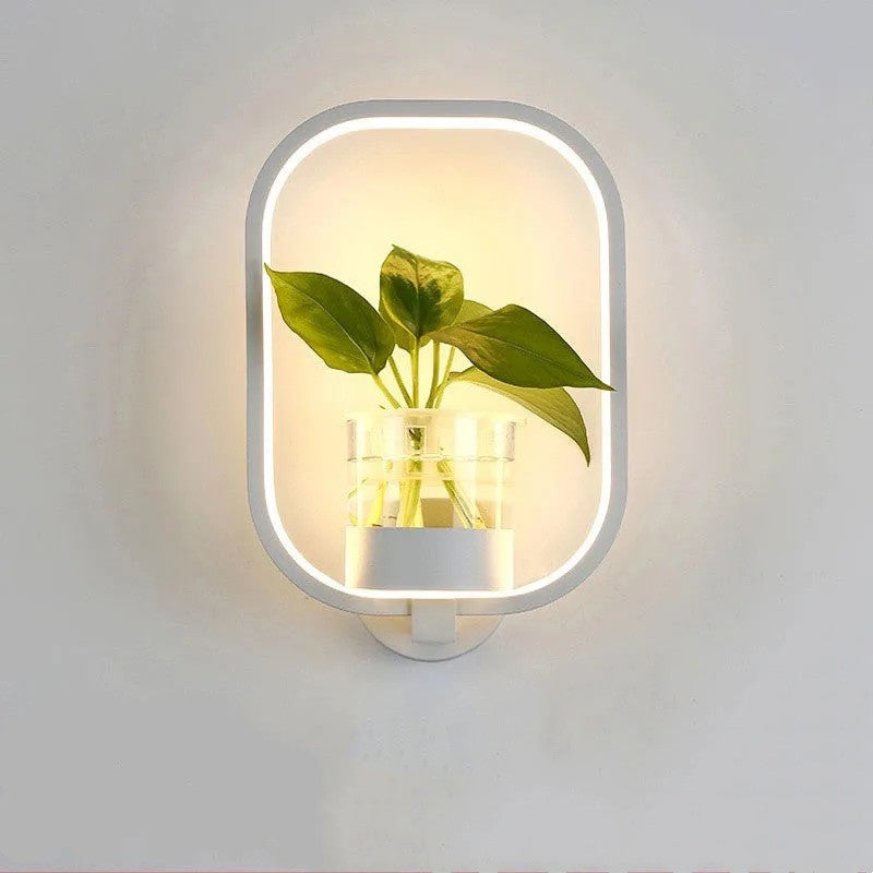 modern decorative wall lamp square w